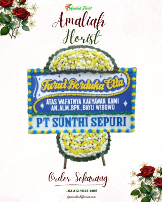 Papan Bunga Duka di Jajar